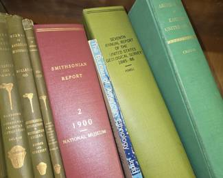 Collection of Smithsonian Bureau of American Ethnology Reports and related publications