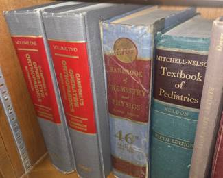 Vintage Medical and Scientific Reference Book Collection