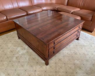 Custom made coffee table