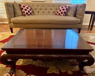 Baker Furniture Chinoiserie Coffee Table 