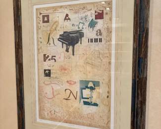 M.J. Wells, Proportions III, Aquatint Etching