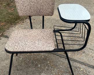 Pink phone table