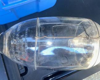 Glass minnow trap