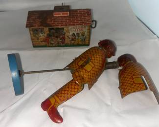 Vintage toy parts