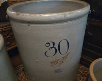 30 gallon red wing crock