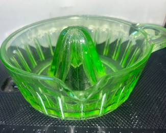 Uranium glass