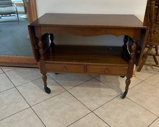 Rolling table, buffet, cart