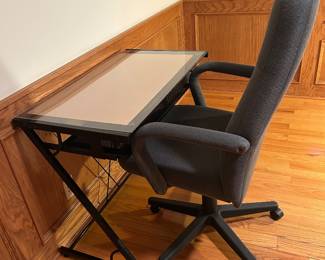 Space saver desk/ chair