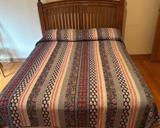 Full bed and frame