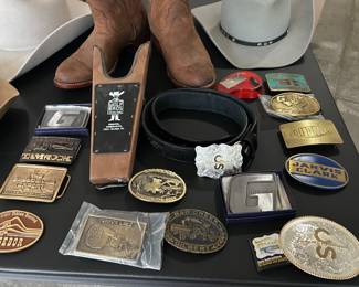 Belt buckle collection 
