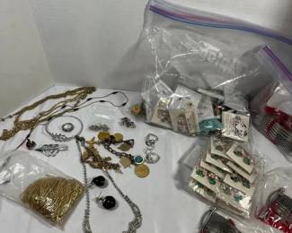 Mystery Lot Of Costume Jewelry