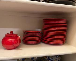 Red Dining Items