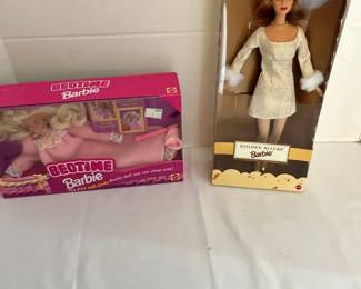 Bedtime Barbie And Golden Allure Barbie