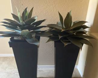 Plastic Cactus Decor
