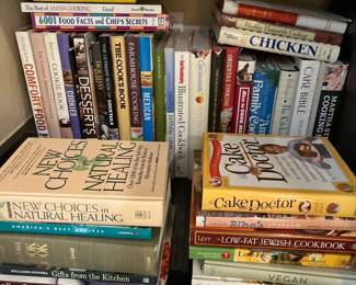 Lot Of Mostly Vintage Cookbooks