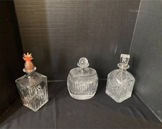 Three Decanters