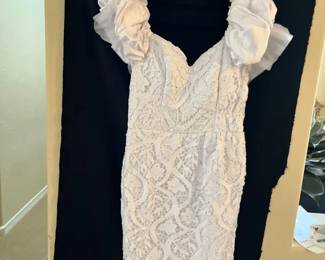 A Handmade Streamlined Sequin Dress