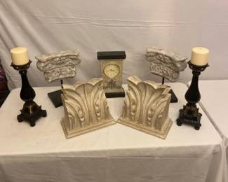 Pillar Candles And Art Deco