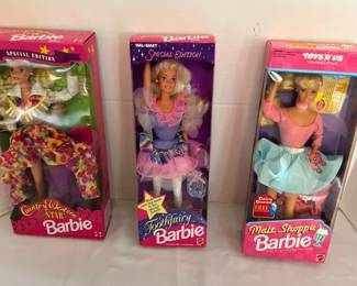 Special And Limited Edition Vintage Barbies