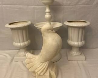 Pure Bird Bath Decor
