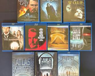 Scifi Thriller Lot Blurays Included