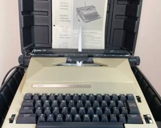 Vintage Sears Electric Portable Typewriter
