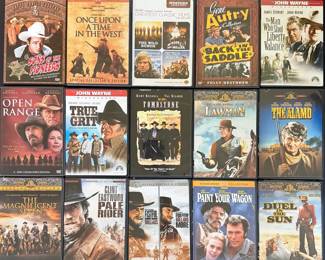 Classic Westerns Lot Wayne, Eastwood, Duvall More