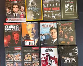 Ultimate Mob DVD Lot Documentarys Films