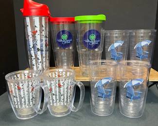Tervis Tumblers 9 Pcs Assorted Sizes  Tortega Beach Club, Birch Trees