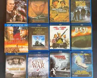 Military Naval Aviation Bluray Bundle, 12 DVDs