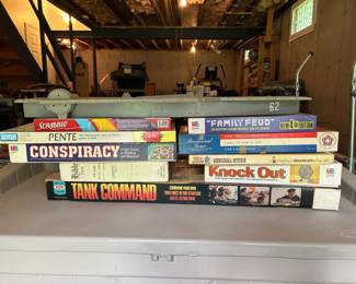 9 Vintage Game Boards Lot Vintage Mattel Inc. Aircraft Carrier