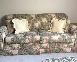 Floral Loveseat Sleeper Sofa