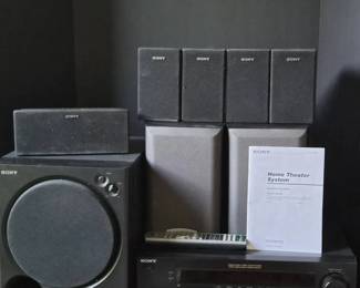Sony Home Speaker System With Receiver