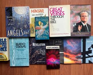 12Book Christian  Inspirational Collection  Billy Graham, Bible Studies  Devotionals