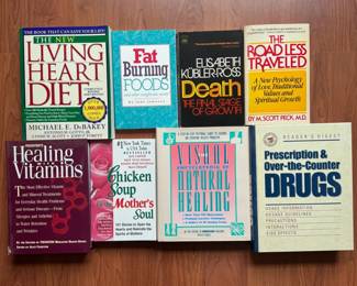 Vintage Health, Wellness  SelfHelp Book Collection  8 Books