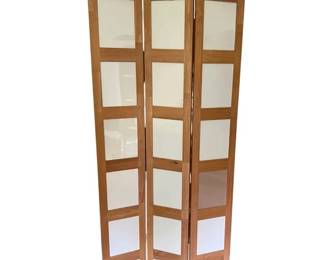 a3Panel Wooden Room Divider