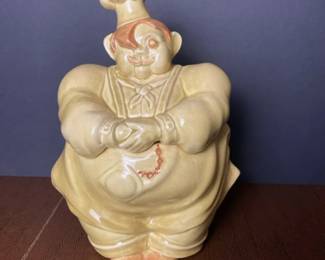 The Red Wing Pottery Pierre the Chef Cookie Jar