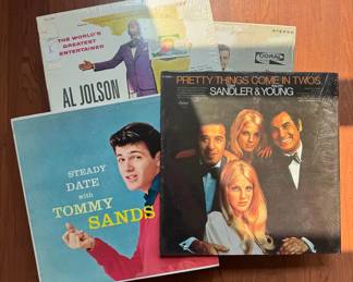 Vintage Vinyl Record Lot  26 LPs  Andy Williams, The Kingston Trio, Al Jolson  More