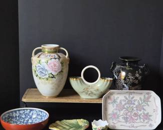 Decorative Asianstyle Ceramics Lot