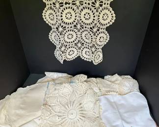 Large Lot of Doilies