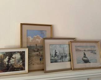 238 framedartprintssceneatlangeliniesa