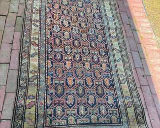 059 handwovenwoolorientalrugingeometric