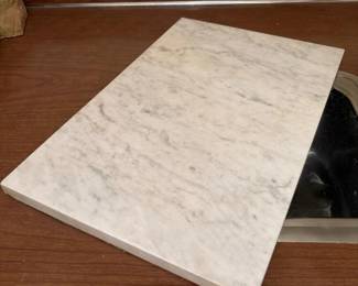 208 rectangularwhitemarbleboard