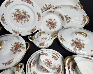 230 largelimogesfranceporcelaindinnerwar