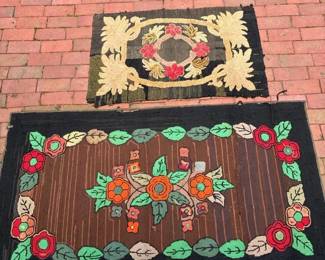 275 hookedfloralrugsinfolkartstyle