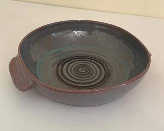 176 signedstudiopotteryhandledstoneware