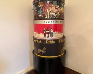 160 fourvintagehatboxesstetsondobbssak