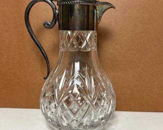 112 cutglassandmetalclaretjug
