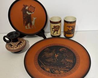 105 greekstyleceramicplatesandvases