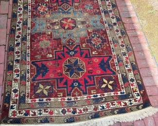 056 vintageorientalstylewoolrug